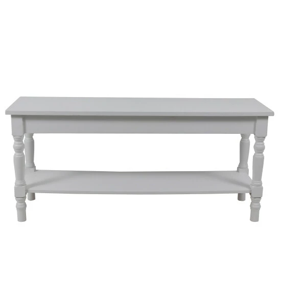 Discount π Copper Grove Aulendorf Bench With Lower Storage Shelf Dove Grey π― - Image 6