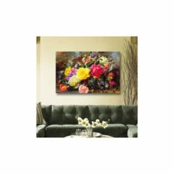 New ⌛ Copper Grove 'Roses From A Victorian Garden' Gallery Wrapped Canvas Wall Art 😉