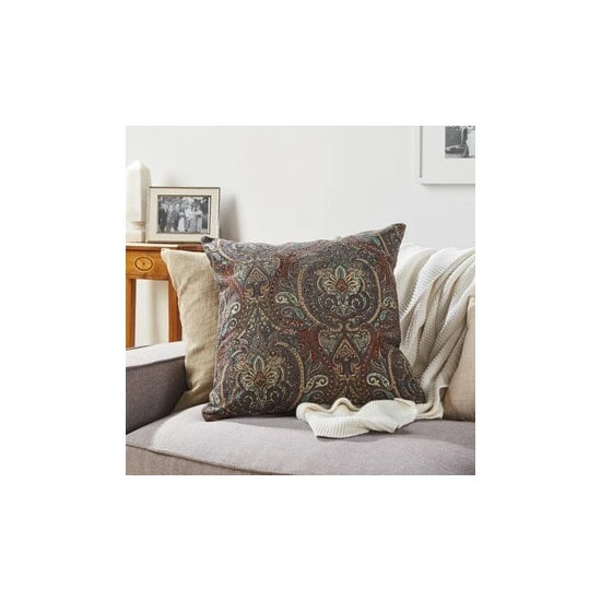 Coupon π Copper Grove Standish Raj Damask Throw Pillow π