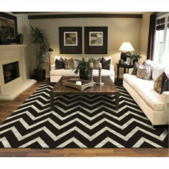 Discount 🧨 Copper Grove Raahe Wool Chevron Area Rug ✨