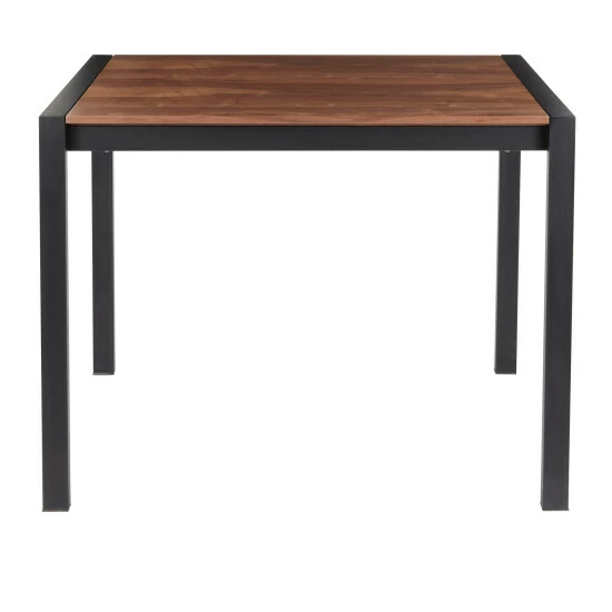 Hot Sale β€οΈ Copper Grove Yadriel Black Counter Height Table With Walnut Wood Top - Walnut Wood π - Image 4