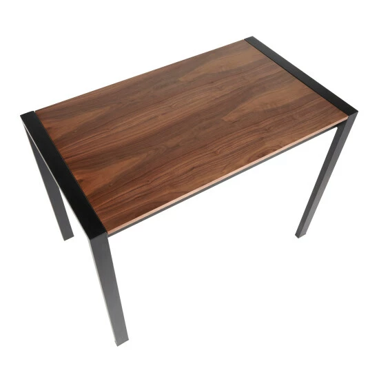 Hot Sale β€οΈ Copper Grove Yadriel Black Counter Height Table With Walnut Wood Top - Walnut Wood π - Image 5