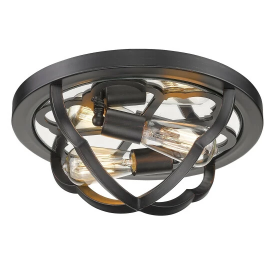 Best Sale β€οΈ Copper Grove Masis 2-light Flush-mount Light Fixture Pewter π