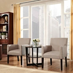 Best deal π€© Copper Grove Gomphrena Arm Chairs (Set Of 2) Beige π