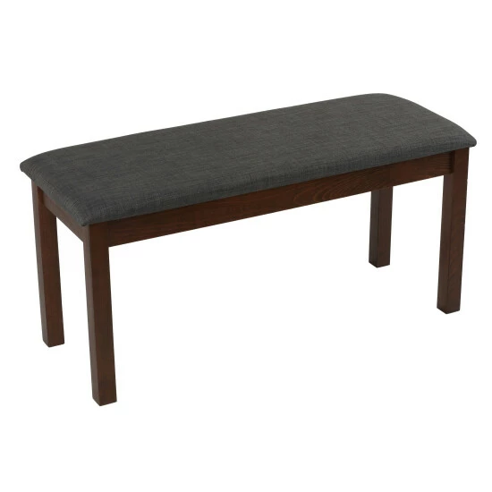 Top 10 π₯ Copper Grove Basora 40-inch Walnut Bench With Charcoal Fabric Upholstery β€οΈ