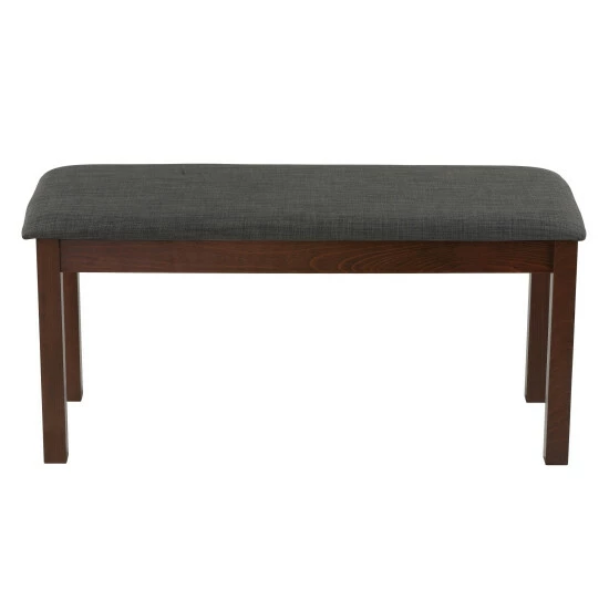 Top 10 π₯ Copper Grove Basora 40-inch Walnut Bench With Charcoal Fabric Upholstery β€οΈ - Image 2