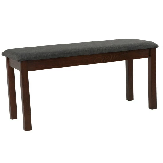 Top 10 π₯ Copper Grove Basora 40-inch Walnut Bench With Charcoal Fabric Upholstery β€οΈ - Image 4