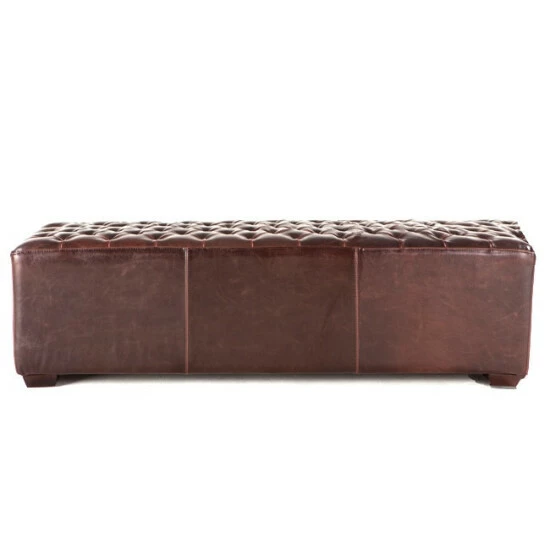 Best deal ❤️ Copper Grove Pravets 58-inch Leather Bench With Diamond Stitch Detailing ✨