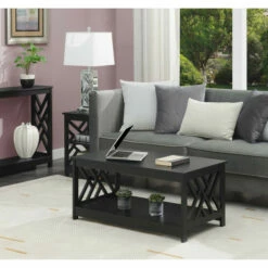 Buy 😀 Copper Grove Zeus Coffee Table With Shelf Espresso 🎁