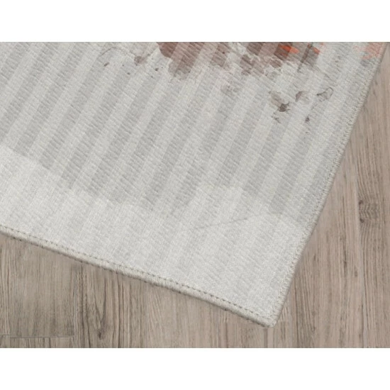 Best Sale π― Copper Grove Bijelo Floral Grey, Blood Orange, And Plum Area Rug N/a π - Image 3