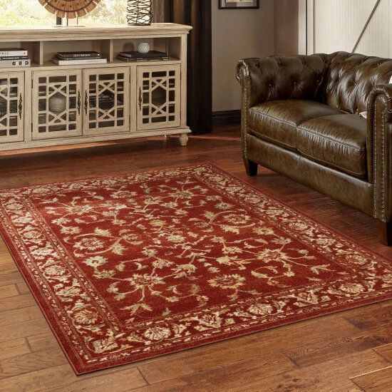 Cheapest βοΈ Copper Grove Coevorden Vintage Persian Pattern Area Rug Beige π₯° - Image 2