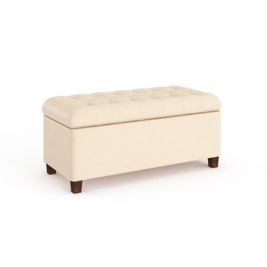 Hot Sale π Copper Grove Ixora Tufted Storage Bench β€οΈ - Image 3