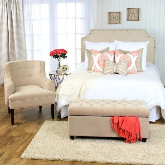 Hot Sale π Copper Grove Ixora Tufted Storage Bench β€οΈ - Image 5