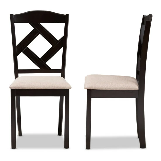 Best deal β Copper Grove Monongahela Contemporary Fabric Dining Chair Set Brown β¨ - Image 5
