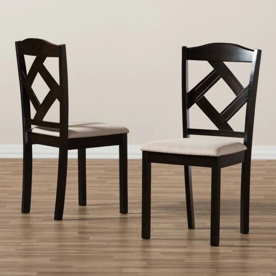 Best deal β Copper Grove Monongahela Contemporary Fabric Dining Chair Set Brown β¨ - Image 8