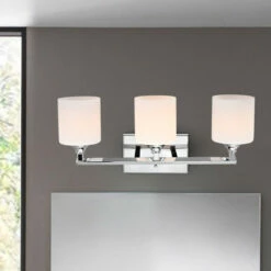 Brand new ✔️ Copper Grove Escas 3-light Bath/Vanity Fixture Chrome 🤩