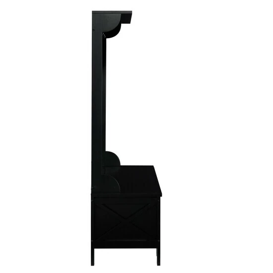 Best reviews of π Copper Grove Heather Ebony Rub Thru Hall Tree With Storage Bench π - Image 4