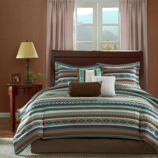 Wholesale β¨ Copper Grove Geneva Southwest 7-piece Comforter Set π₯