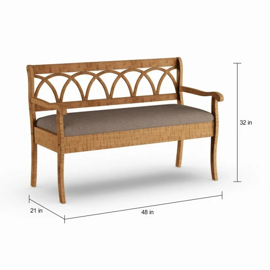 Wholesale π Copper Grove β Watchorn Storage Bench With Seat Cushion 𧨠- Image 5