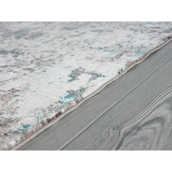 Outlet ⭐ Copper Grove Ladyzhyn Turquoise Area Rug ❤️ - Image 4