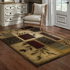 Hot Sale 😀 Copper Grove Beaumont Color Block Area Rug ⭐
