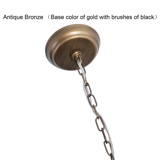 Budget β¨ Copper Grove Antique Bronze 6-light Crystal And Iron Chandelier β¨ - Image 3