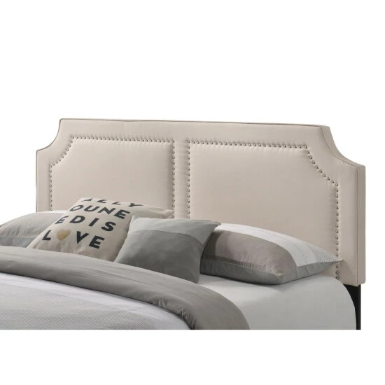 Best deal β€οΈ Copper Grove Malo Upholstered Panel Bed Beige π― - Image 5