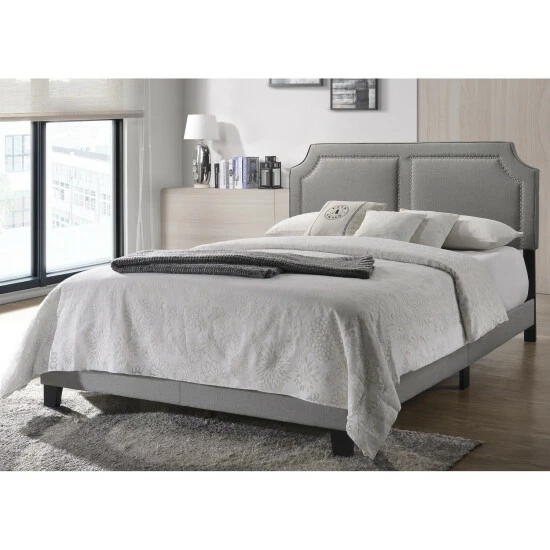 Best deal β€οΈ Copper Grove Malo Upholstered Panel Bed Beige π― - Image 6