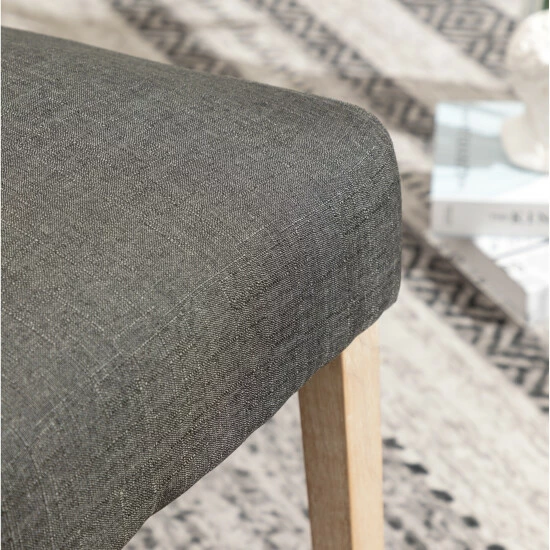 Budget π Copper Grove Schwalbach Upholstered Parsons Dining Chair (Set Of 2) Grey π - Image 6