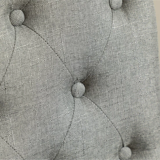 Budget π Copper Grove Schwalbach Upholstered Parsons Dining Chair (Set Of 2) Grey π - Image 7