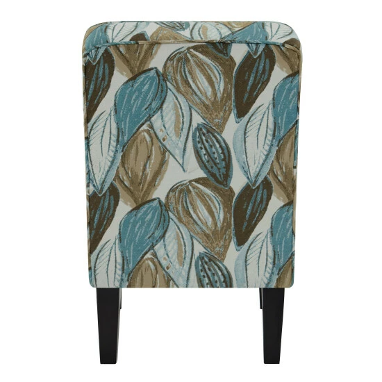 Flash Sale π Copper Grove Couvin Blue Leaf Armless Accent Chairs (Set Of 2) β€οΈ - Image 6