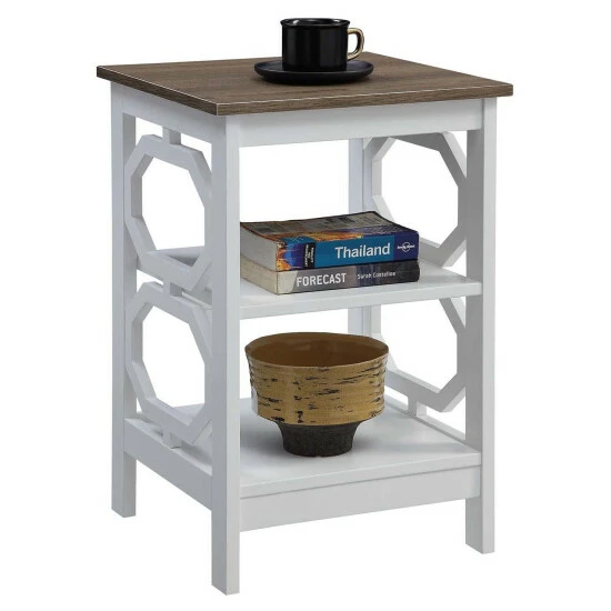 Flash Sale π Copper Grove Hitchie End Table White Faux Marble/white π - Image 5