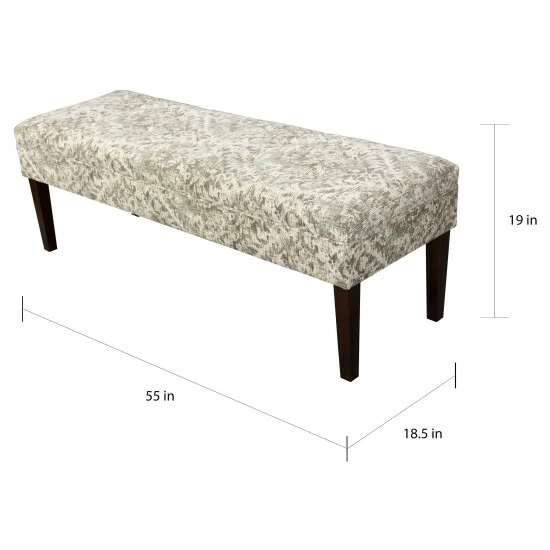 Outlet π Copper Grove Chavuma Upholstered Button-tufted Bench Black π - Image 7