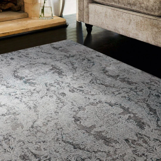 Promo π€© Copper Grove Starobilsk Turquoise Area Rug π