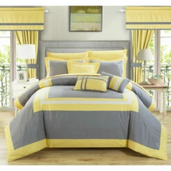 Wholesale 𧨠Copper Grove Minesing 20-piece Color Blocked Bed In Bag Set π