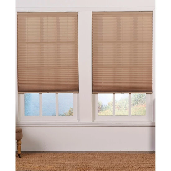 Budget β€οΈ Copper Grove Yerevan 72-inch Camel Light-filtering Pleated Shade π - Image 2