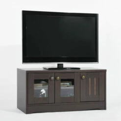 Wholesale 🎉 Copper Grove Nijmegen 1-door Wood TV Stand With Glass Doors - 31 Inches In Width 💯