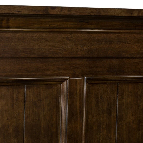 Hot Sale β Copper Grove Saddlebrook Tobacco Queen Panel Bed π₯ - Image 6