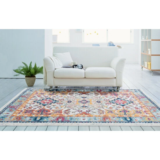 Deals π Copper Grove Sukhodilsk Area Rug Blue β€οΈ - Image 2