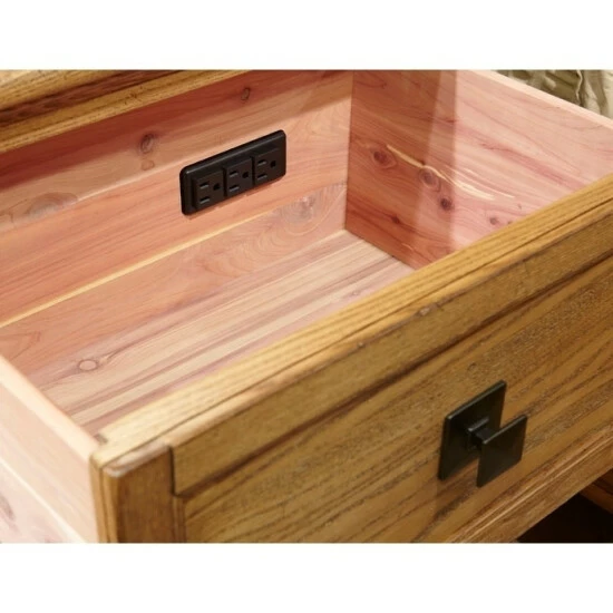 Best Pirce π Copper Grove Maiac Brushed Ash 2-drawer Nightstand π€© - Image 3