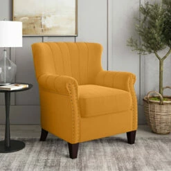 Promo ⌛ Copper Grove Greeley Arm Chair Kiwi Green 😉