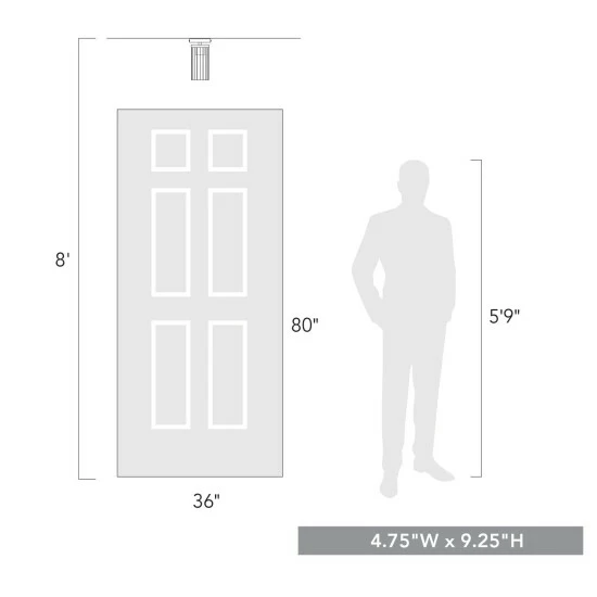 Best reviews of βοΈ Copper Grove DeBruy Semi-flush Light Fixture Matte Black π₯° - Image 3