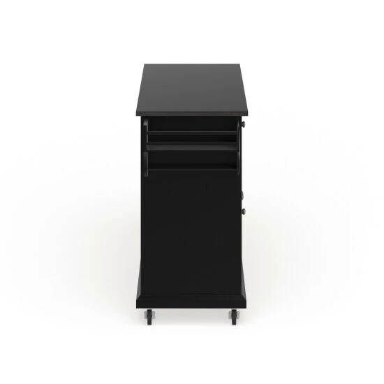 Promo π Copper Grove Kanha Black Wood Kitchen Cart/ Island With Solid Black Granite Top - N/A π - Image 4