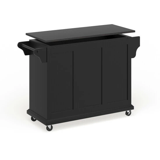Promo π Copper Grove Kanha Black Wood Kitchen Cart/ Island With Solid Black Granite Top - N/A π - Image 5