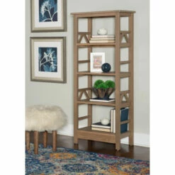 Outlet 👏 Copper Grove Iargara Driftwood Bookcase 🎉
