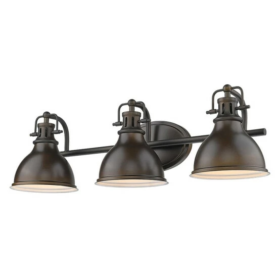 Flash Sale π Copper Grove Artik 3-light Industrial Bronze Bathroom Light Fixture β