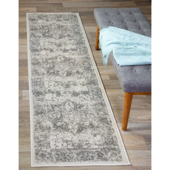 Buy π Copper Grove Tours Distressed Cream Medallion Area Rug π - Image 7