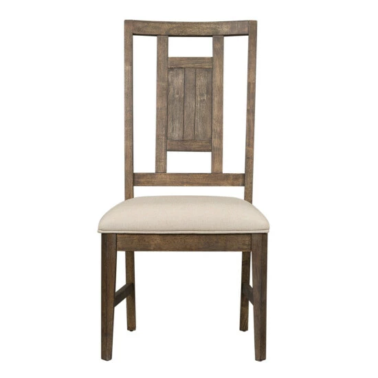 Best Sale π€© Copper Grove Artisan Prairie Wirebrushed Oak Lattice Back Side Chair (Set Of 2) π― - Image 3