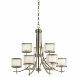 Budget 😍 Copper Grove Nebraska 9-light Antique Pewter Chandelier ⌛