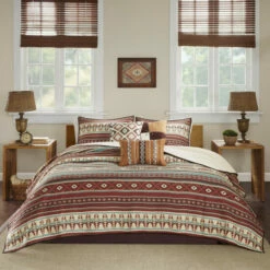 Best reviews of 💯 Copper Grove Macon Southwest 6-piece Coverlet Set 🤩